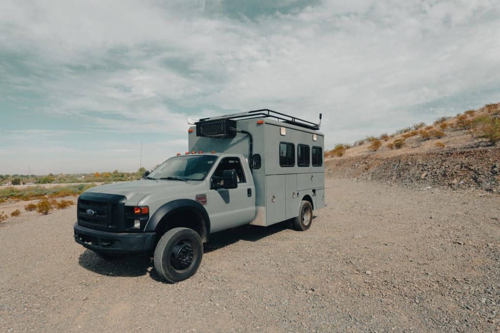 Ford F550 Super Duty Custom Adventure Truck | Tommy Camper Vans
