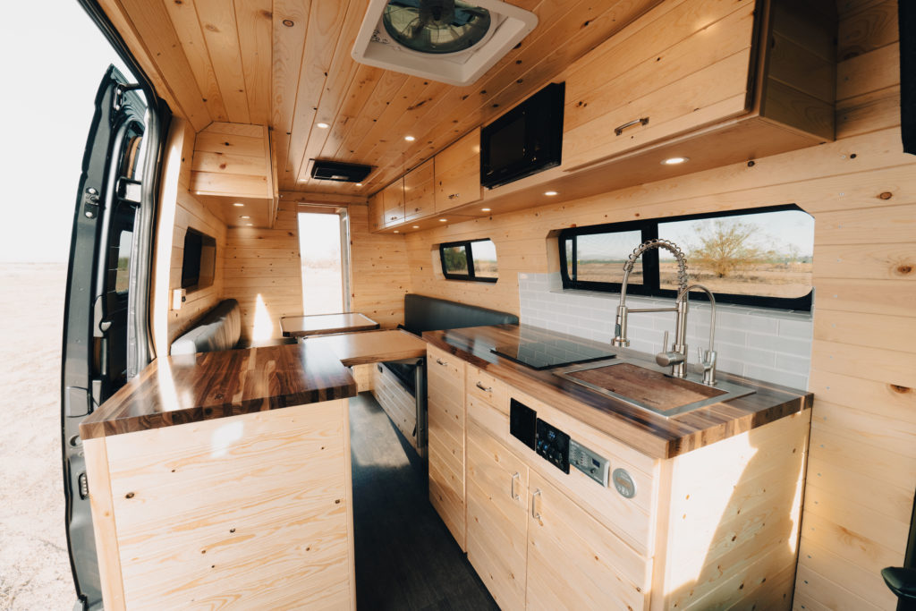 Mercedes Camper Van with Full-Size Bathroom | Tommy Camper Vans