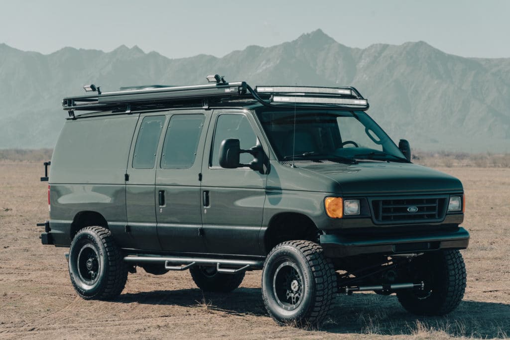 Custom built vans shop