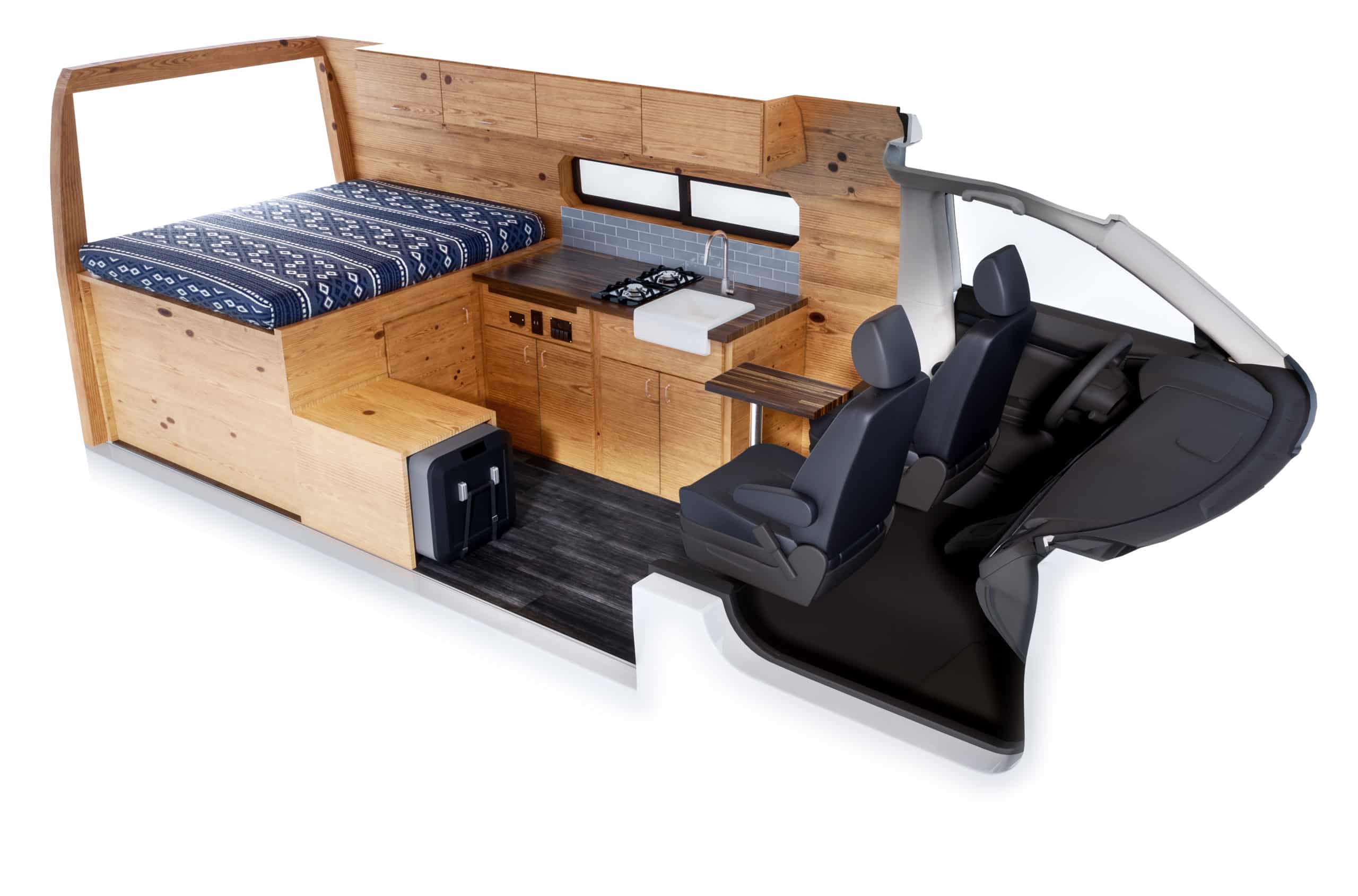 interior camper van layout